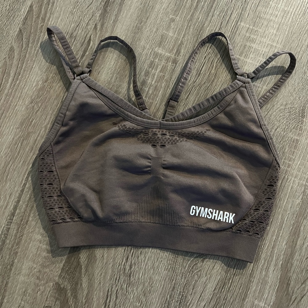 Gymshark sports bra Taupe color